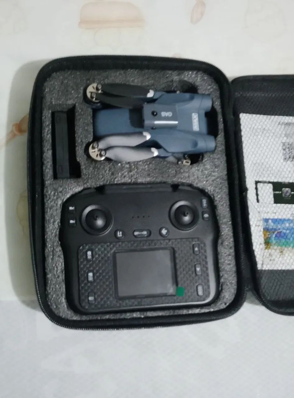 Drone Max 4 Hélices com Led e farol + camera - Foto 2