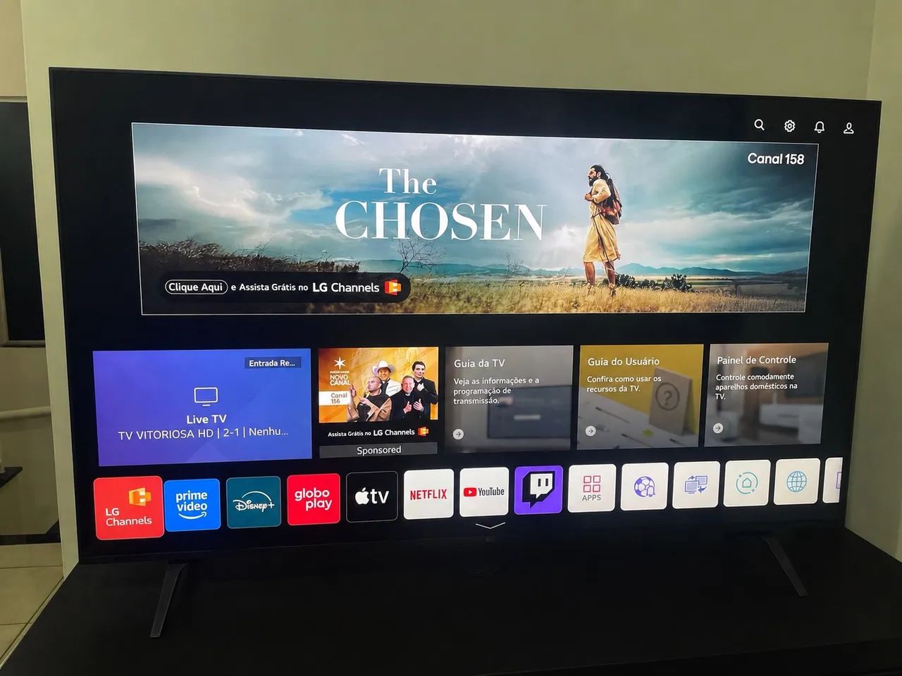 Tv LG smart 55 polegadas 4K