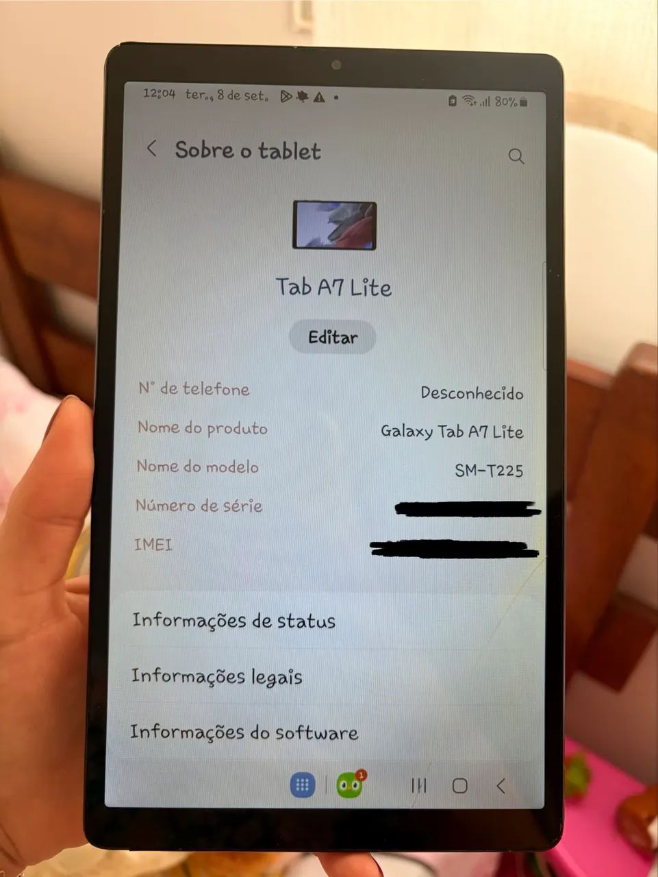 Tablet Samsung Galaxy Tab A7 Lite 8.7" 32GB - Foto 2