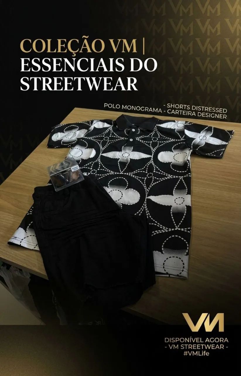 Conjunto masculino moda alphastyle  - Foto 2