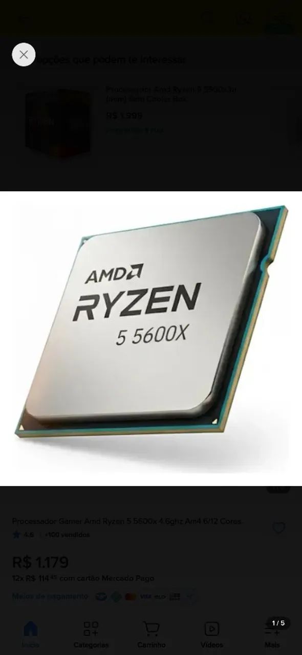 Ryzen 5 5600X 