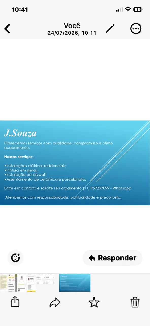 Serviços de acabamento elétrica em geral 