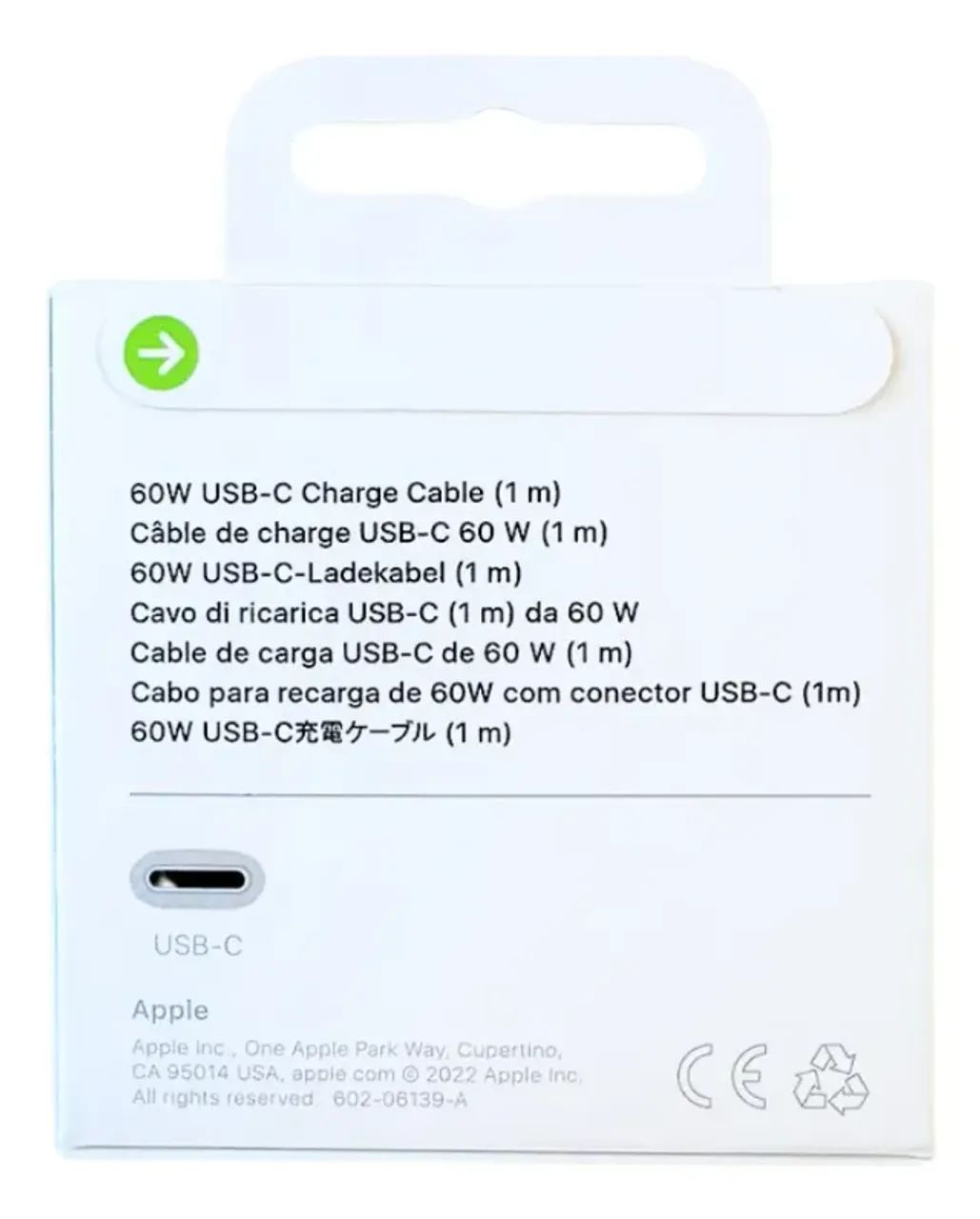 Cabo Apple Usb-c Para Usb-c Iphone 15 16 Branco - Foto 4