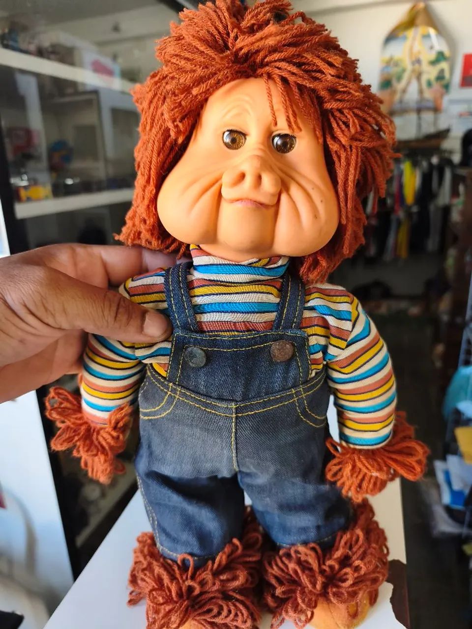 Boneco fofão anos 80 Médio estrela  - Foto 5