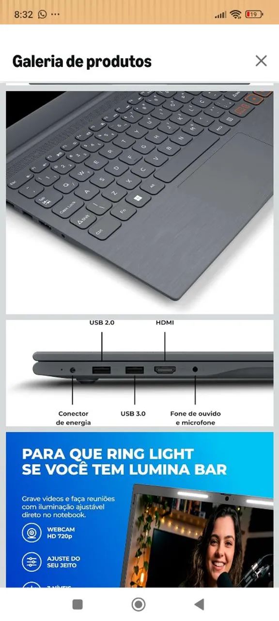 Notebook Vision C14 - Foto 3