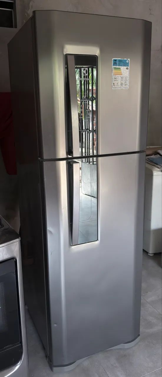 Geladeira Eletrolux 402L Inox - Foto 5