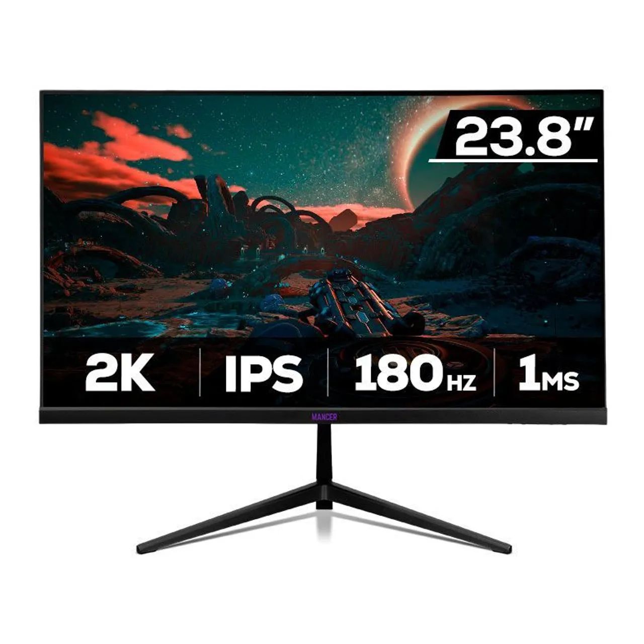 Monitor 180hz 2k 1440p 24 polegadas Mancer Valak Z3hs