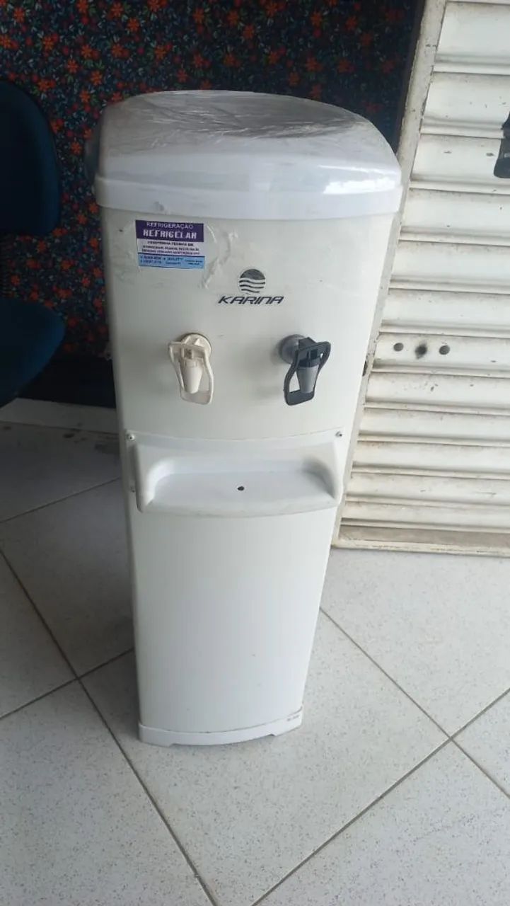 Gela água de Coluna 