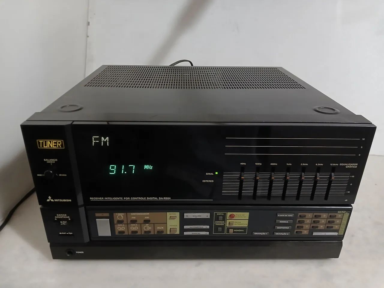 Receiver Mitsubishi DA R504 com defeito  - Foto 2