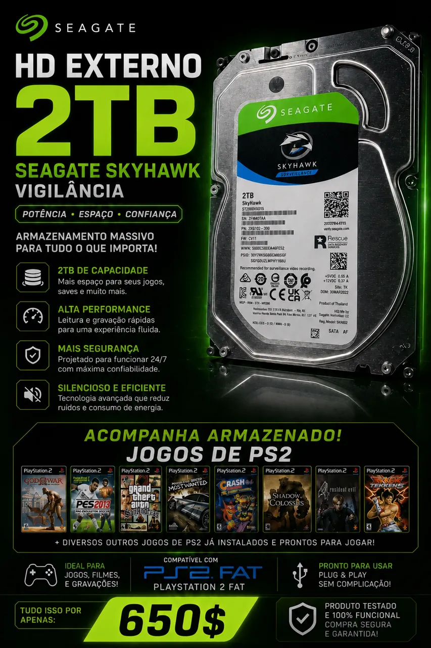 HDS 500GB NOTEBOOK - Armazenamento - Centro, Fortaleza 1503101154