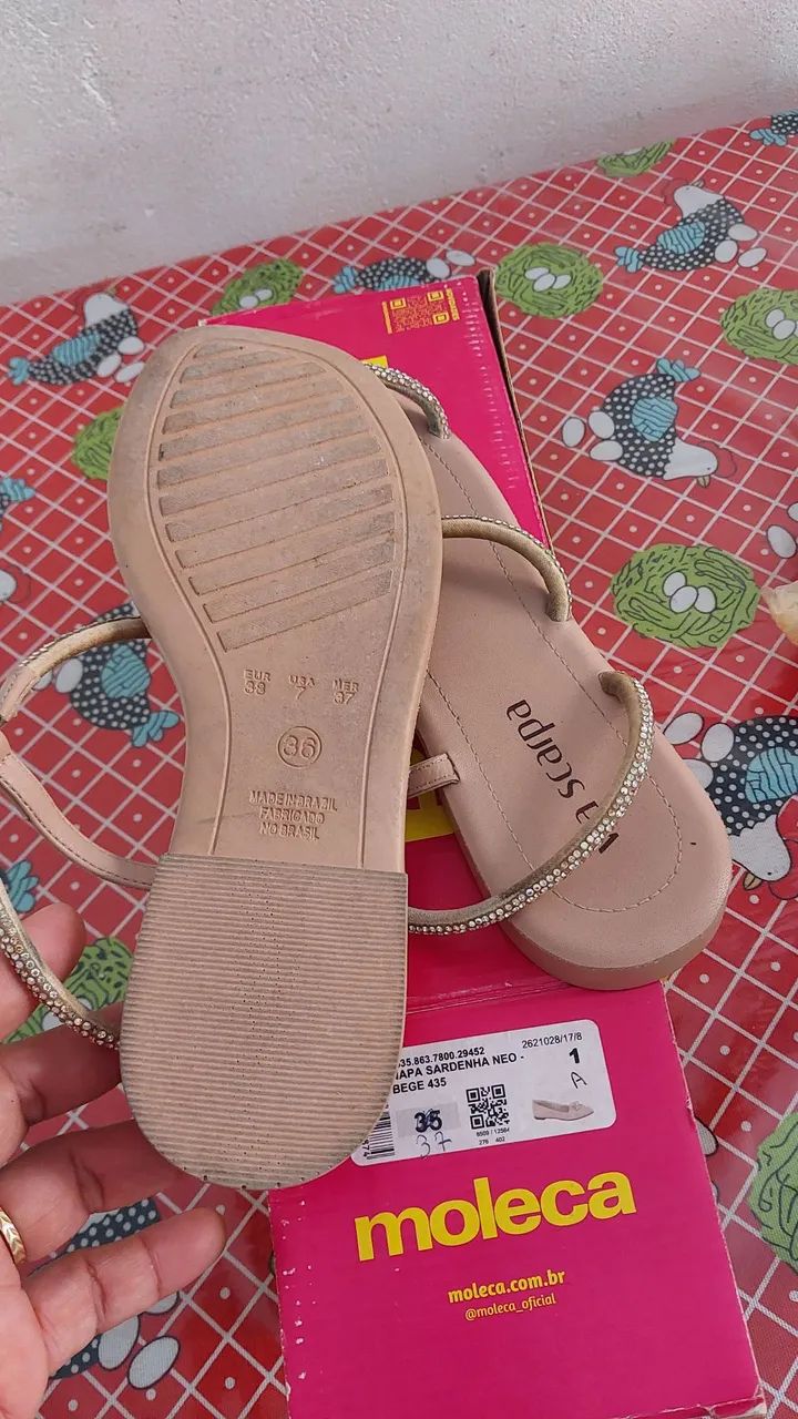 Vendo Sandália moleca