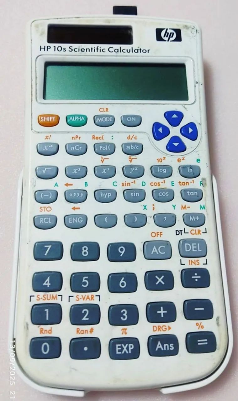 Calculadora Científica HP 10S (Funcionando)