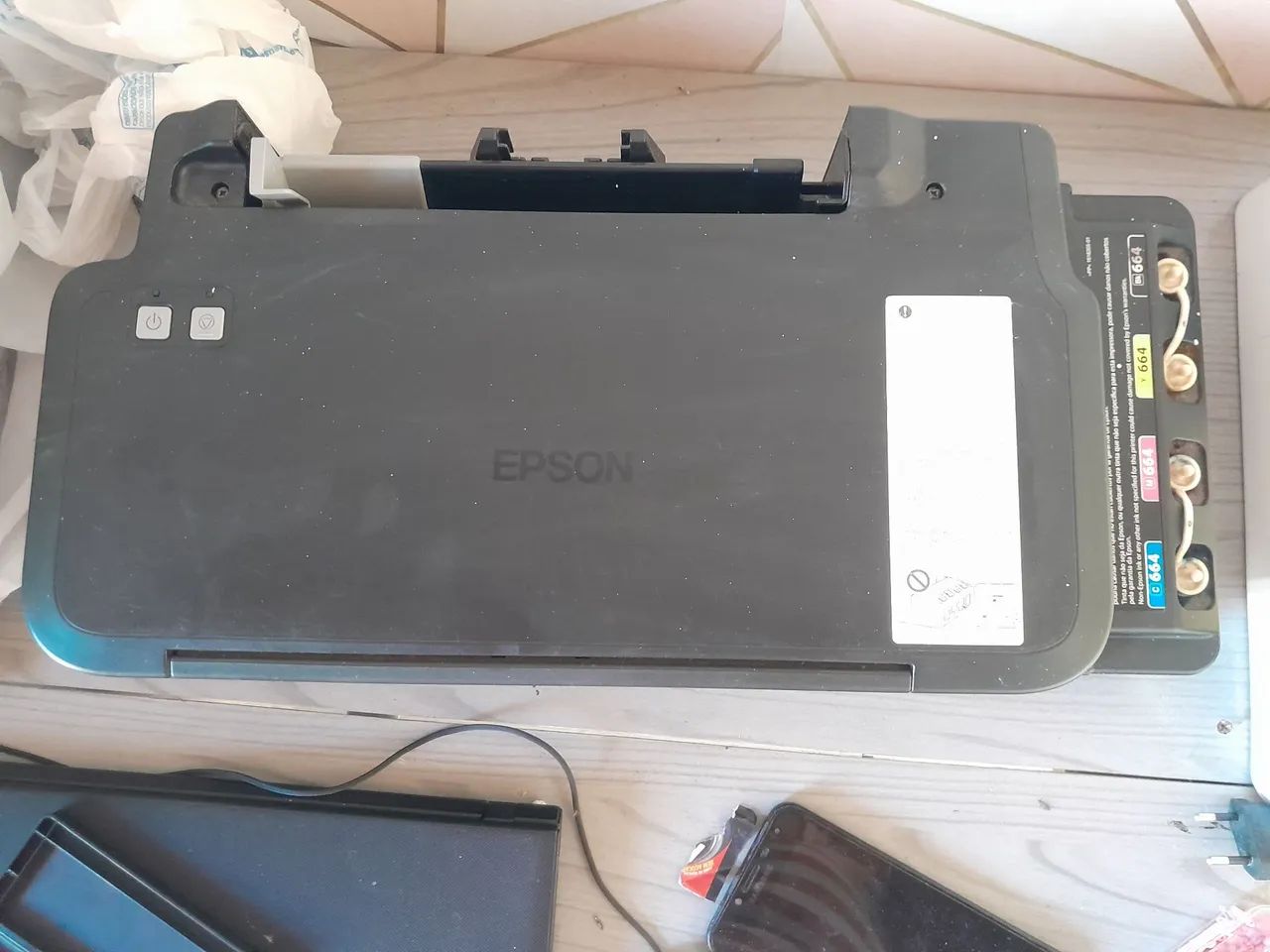 Notebook, e 2 impressora epson por 350  - Foto 5