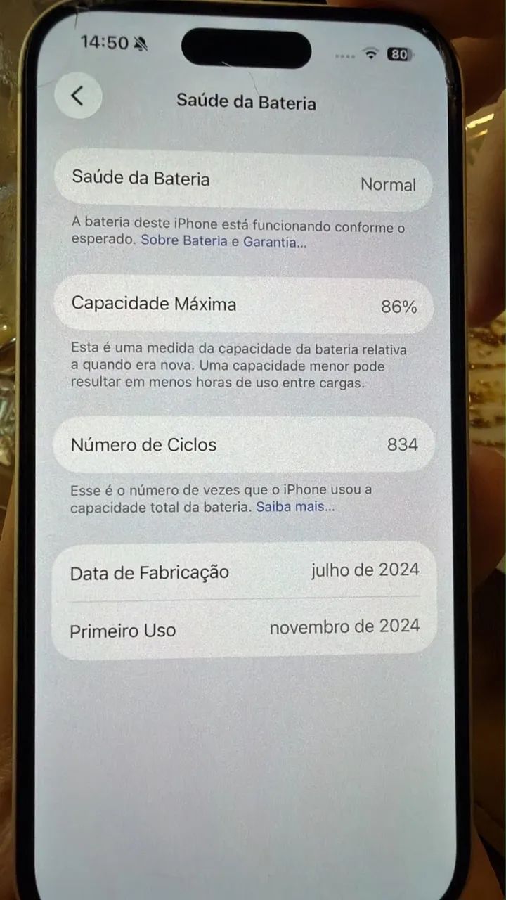 iphone 16, Branco - Foto 5