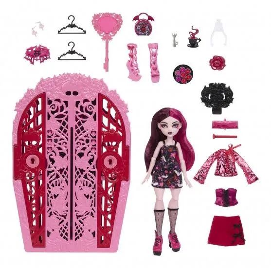 Boneca Monster High Draculaura Skulltimate Secrets Garden Secrets - Foto 2
