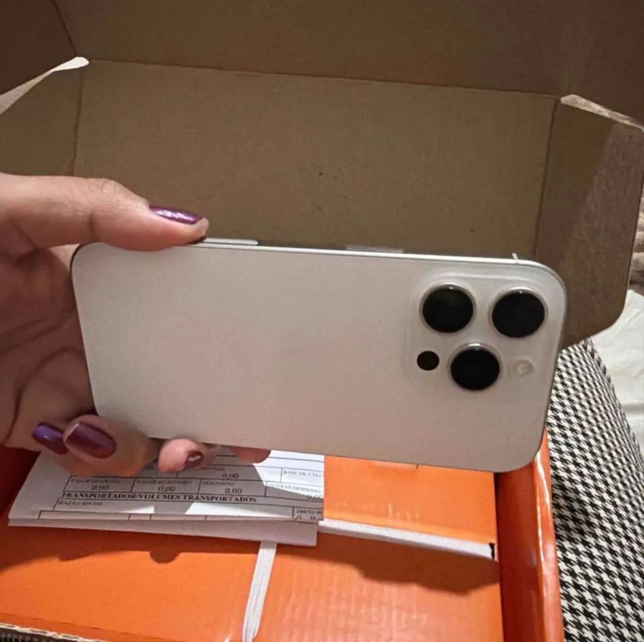 iPhone 16 pro novo 128gb branco