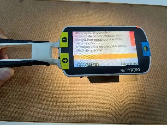 Lupa eletrônica Pebble HD - Foto 3