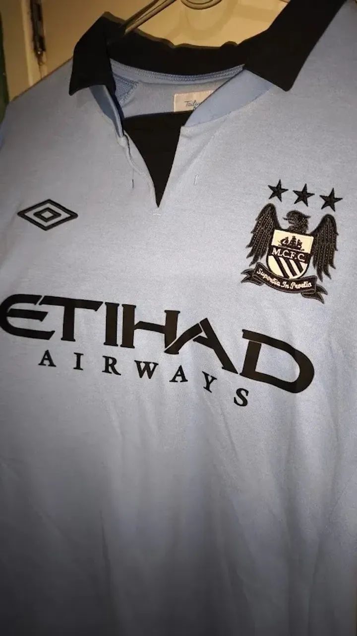 Camisa Manchester City 2012-13 (GG) - Balotelli #45 - Roupas