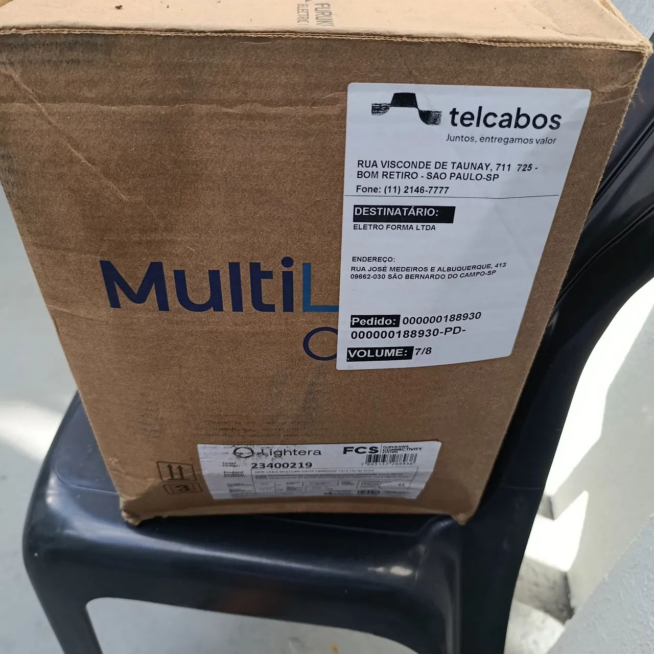 CABO MULTILAN CFTV CAT 6 NOVO - Foto 2