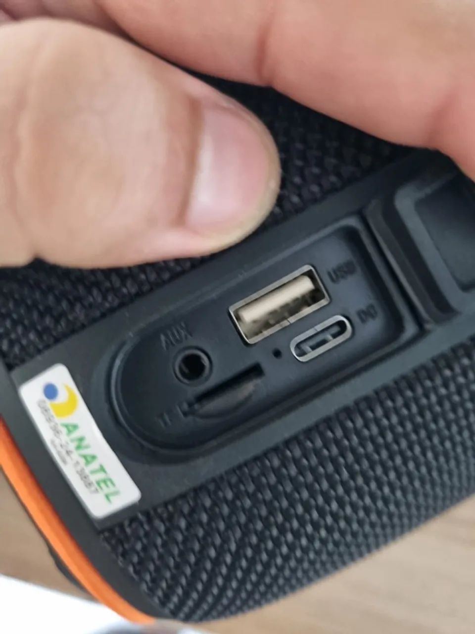 Caixa de Som Bluetooth Original Potente USB e Tipo-C - Foto 2