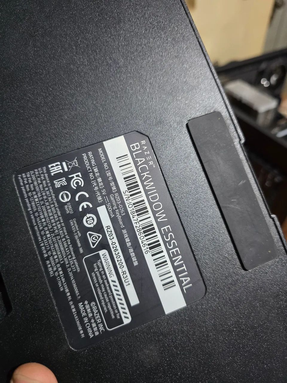 Teclado mecânico razer BLACKWIDOW ESSENTIAL - Foto 4