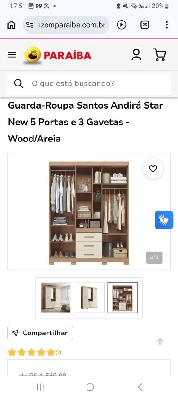 Guarda roupa  - Foto 3