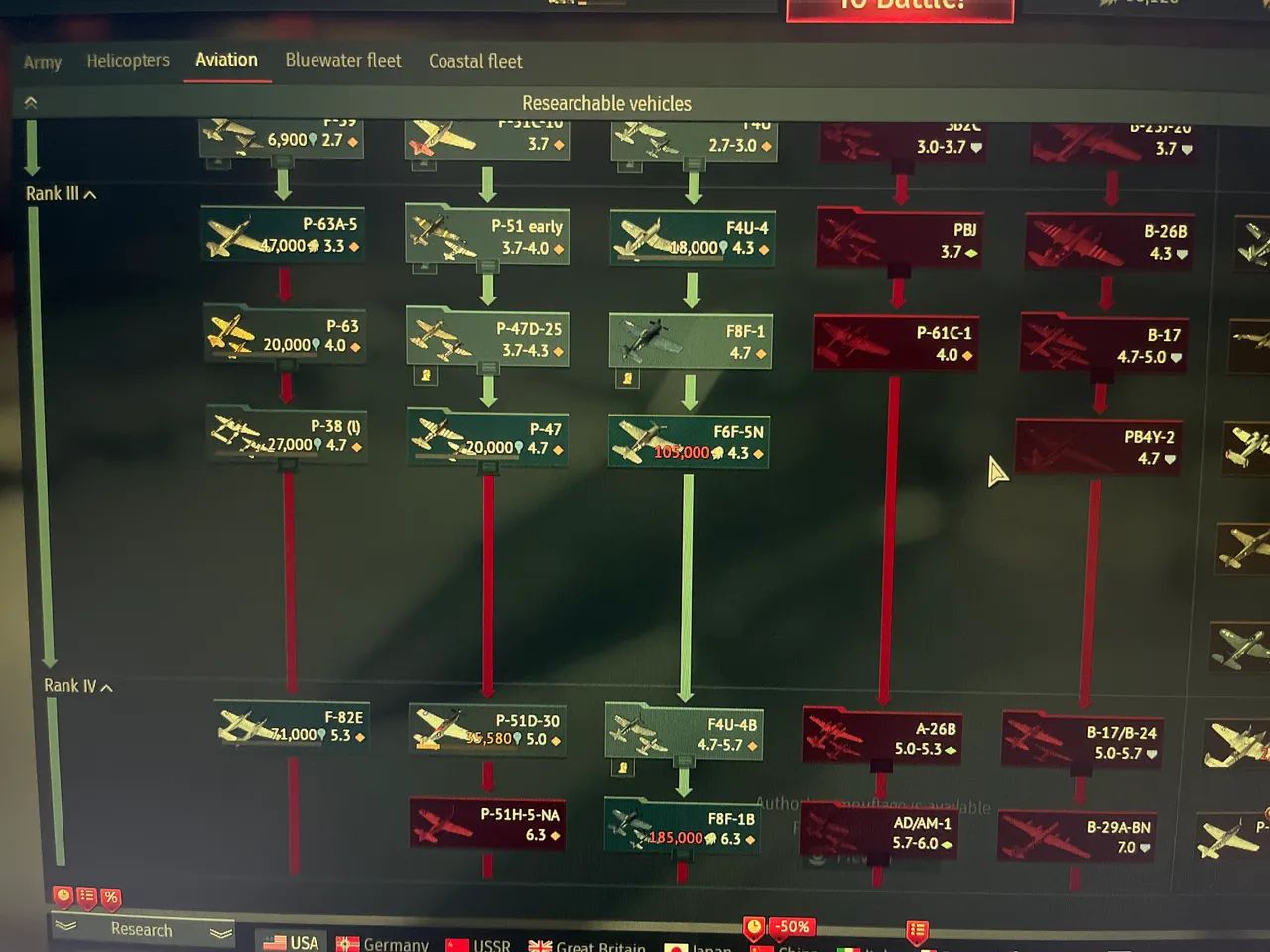 War thunder conta ( com jato e tank premium )