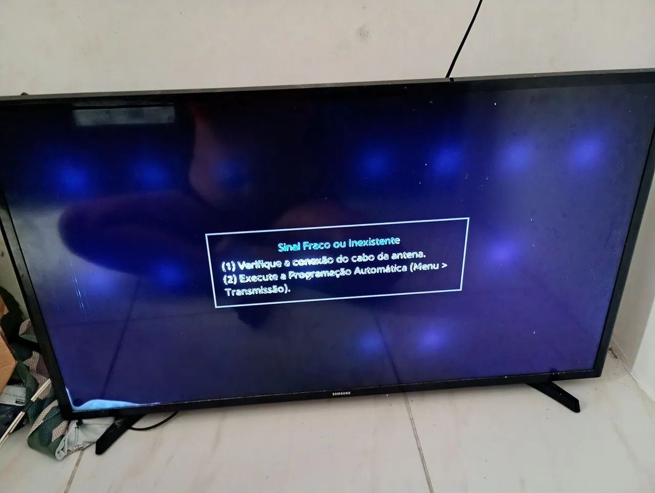 Tv com defeito 