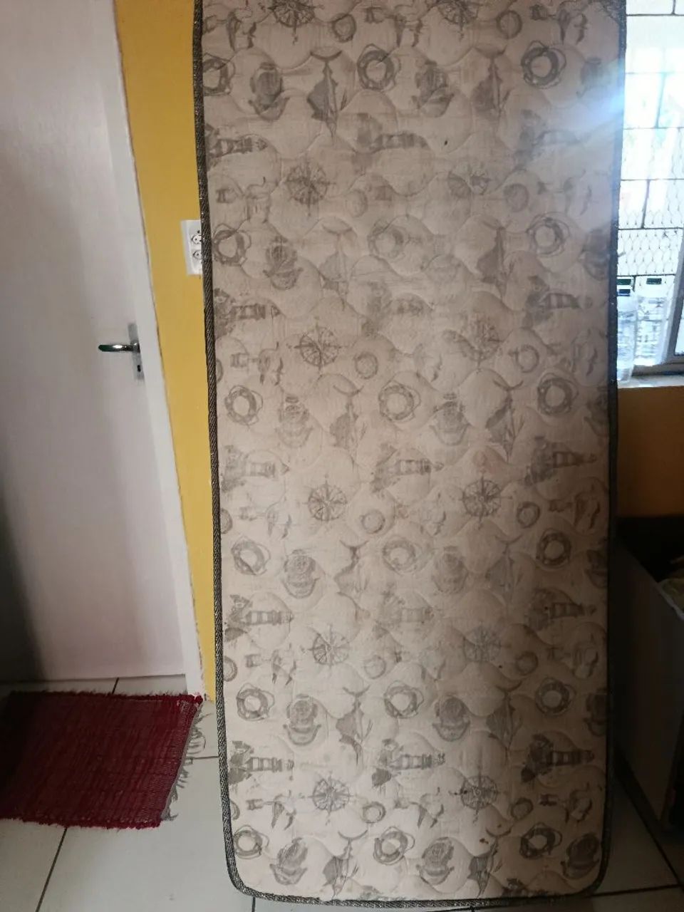 Colchão Ortobom solteiro 