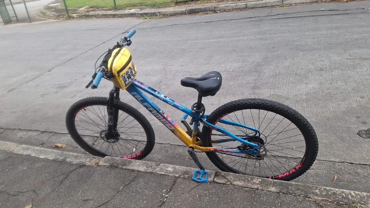 Bicicleta semi nova - Foto 5