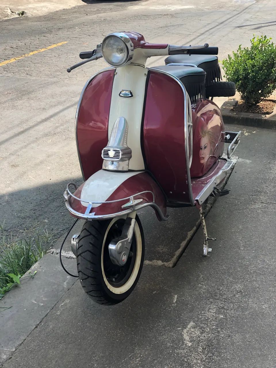 Lambretta LI Placa preta  - Foto 2