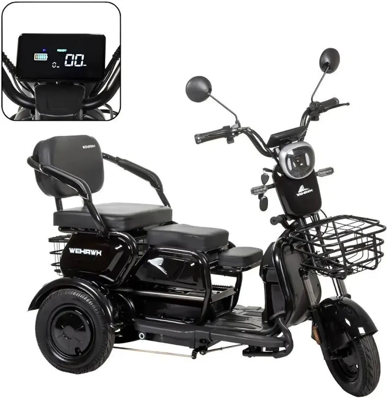 Triciculo Elétrico 1000w - Foto 2