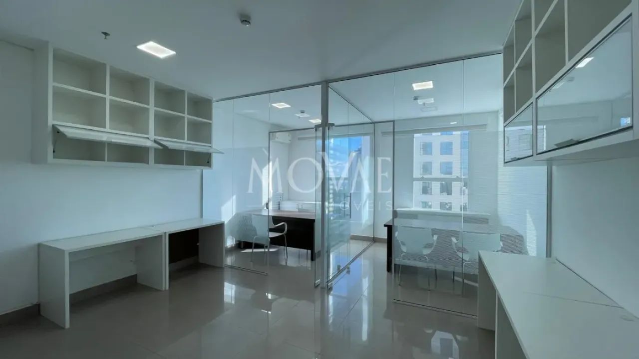 Sala com 37m² Mobiliada no Helbor Offices Jd. das Colinas