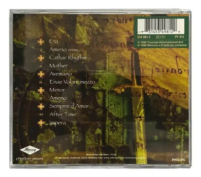 Era - Éric Levi "New Age"(CD Importado da Alemanha) - Foto 2