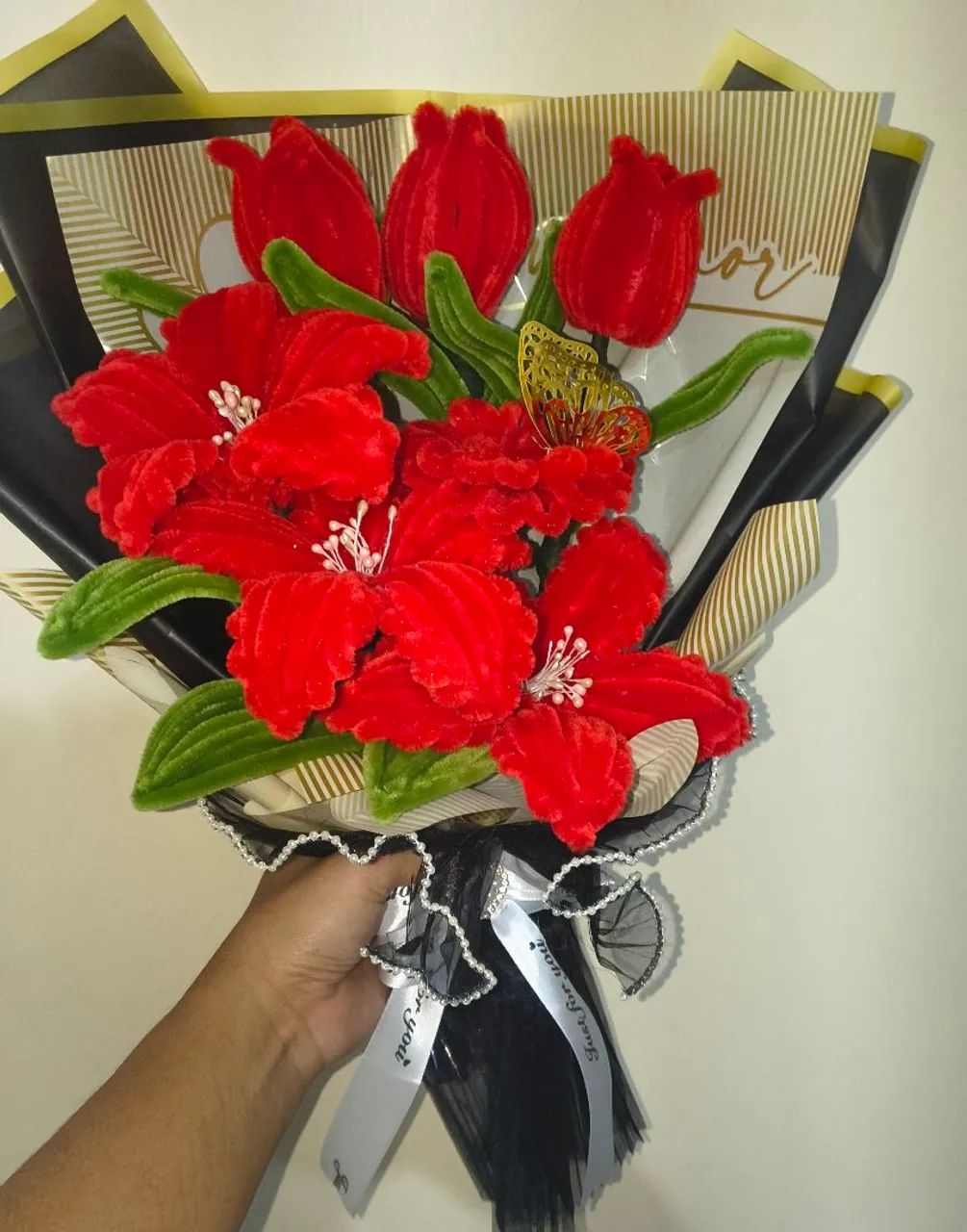 Flores eternas artesanais  - Foto 2