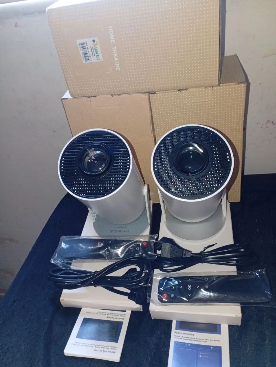 Projetor 4K HD 150 Polegadas Celular, Tv B0x, Xbox, PS, Pc, Wifi HY300 Pro Magcubic