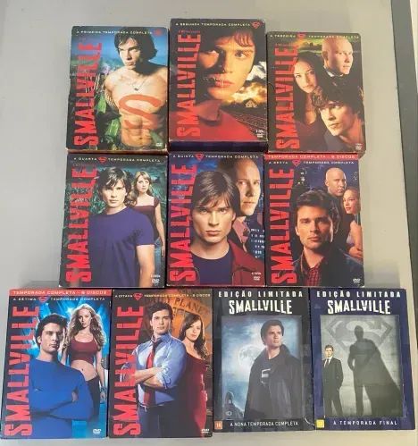 Smallville coleção de dvds completa