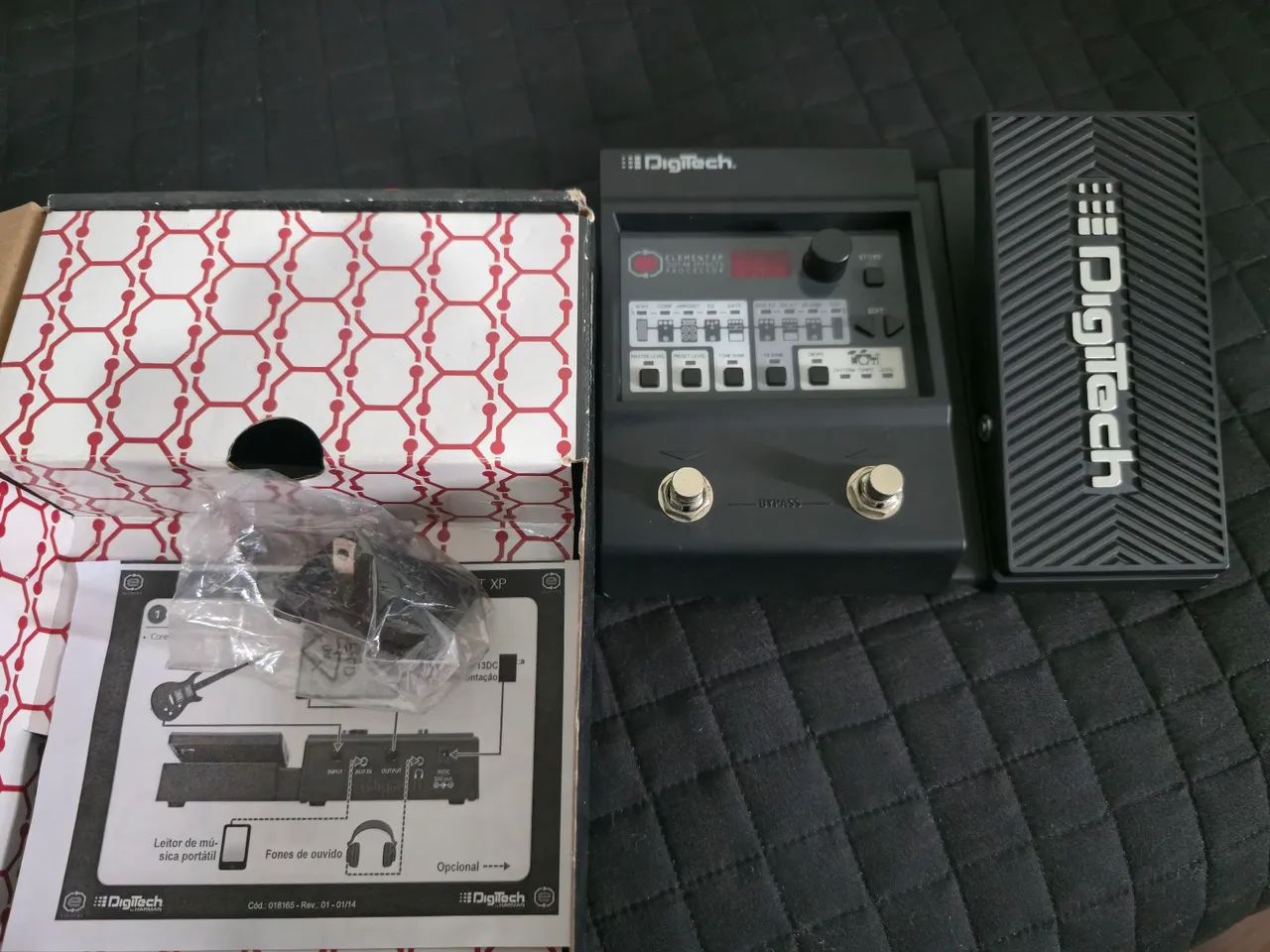Pedaleira Guitarra Digitech Element XP - Instrumentos musicais