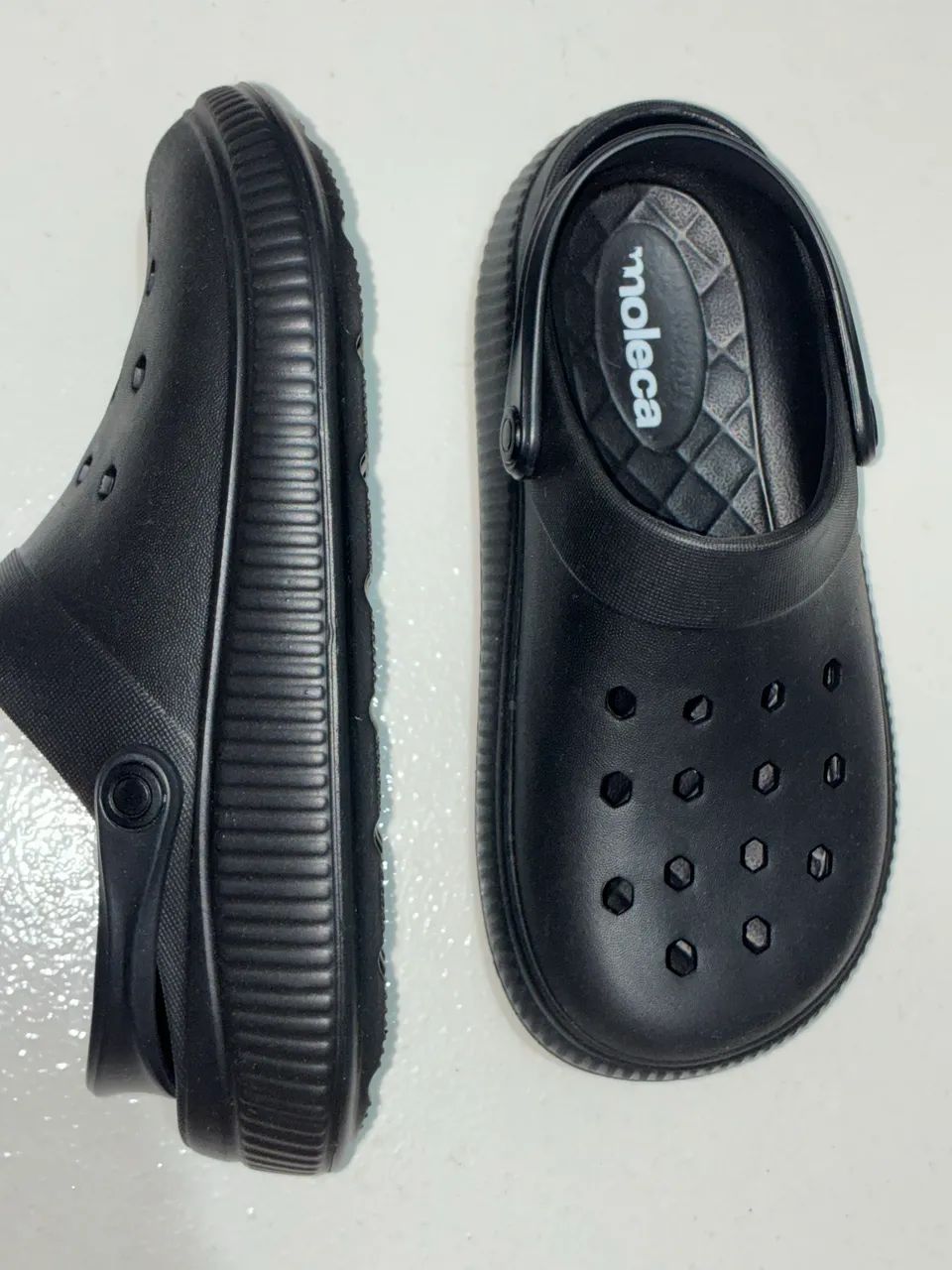 sandália babuche estilo crocs, moleca, número 36 - Foto 2