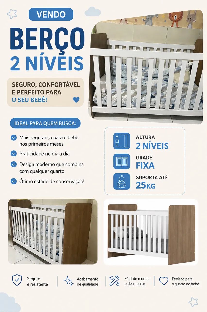Berço para bebê 