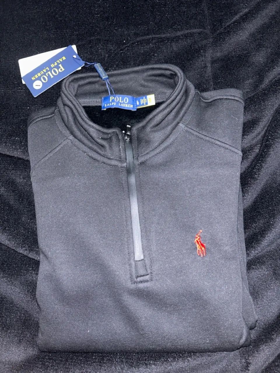 quarter zip ralph lauren