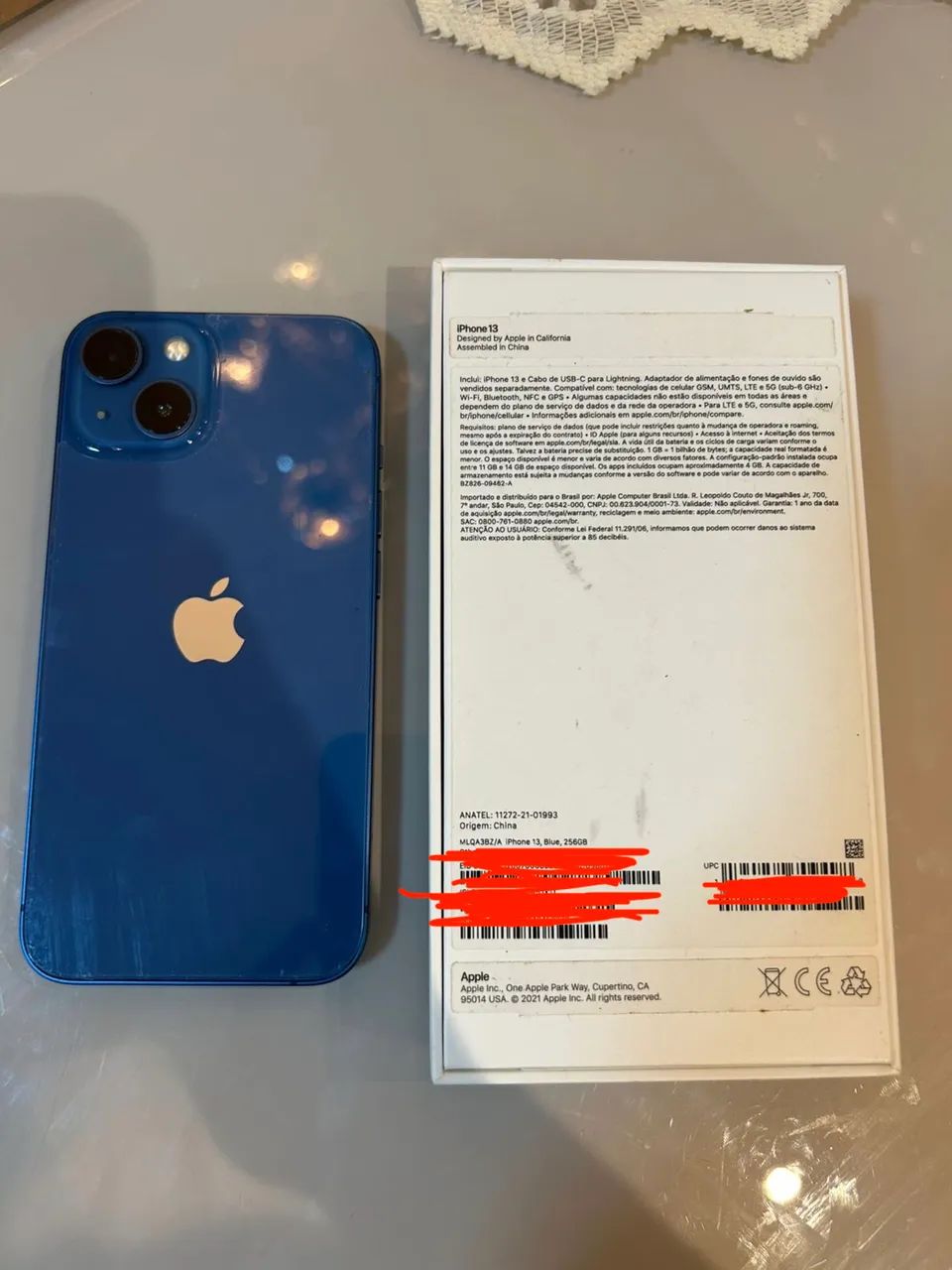 Iphone 13 - 256GB - azul - Celulares e Smartphones - Praia do