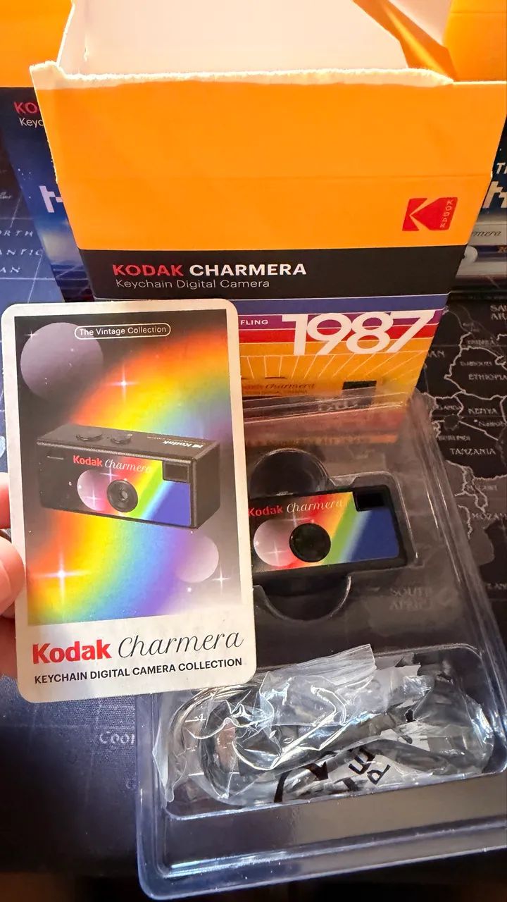 Kodak Charmera 1987 (Preta) - Foto 2