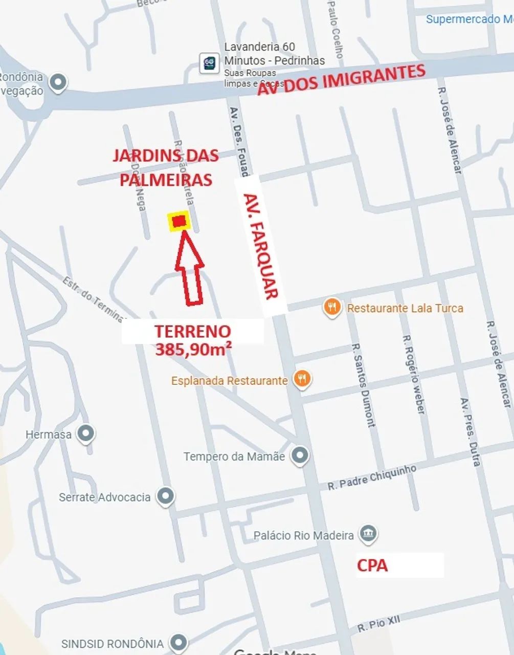 Terreno Jardins das Palmeiras 385m2 - Foto 4