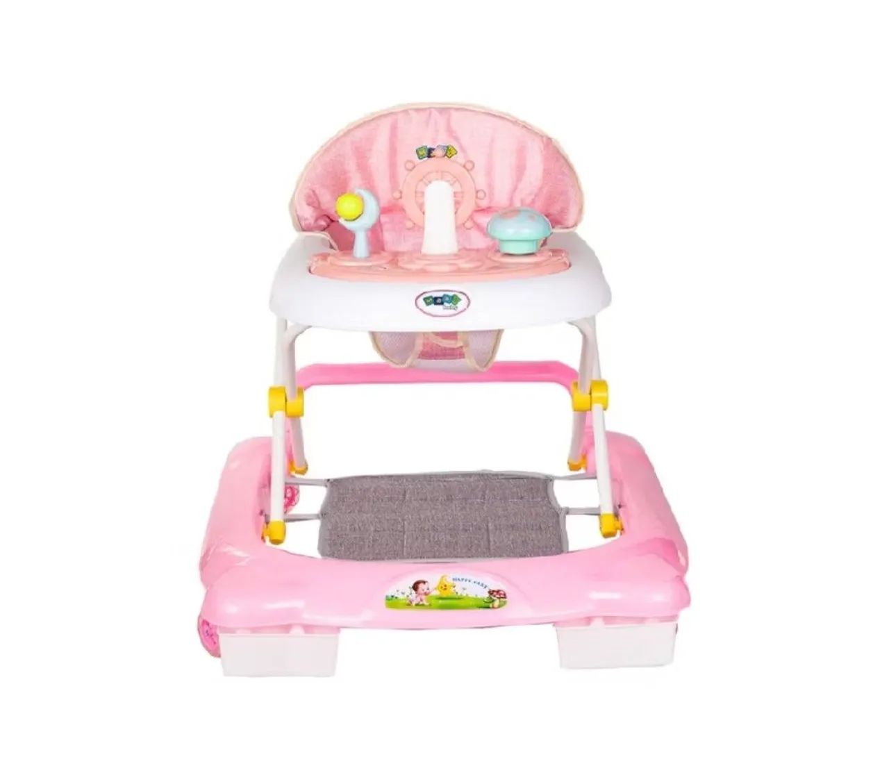 Andador infantil rosa 