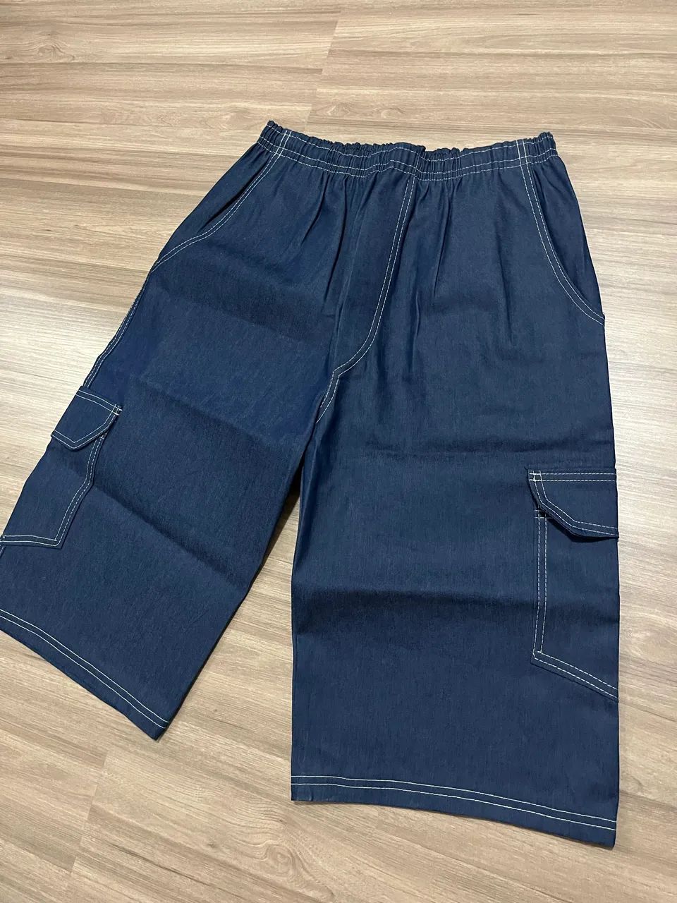 Bermuda Cargo Jeans - Foto 2