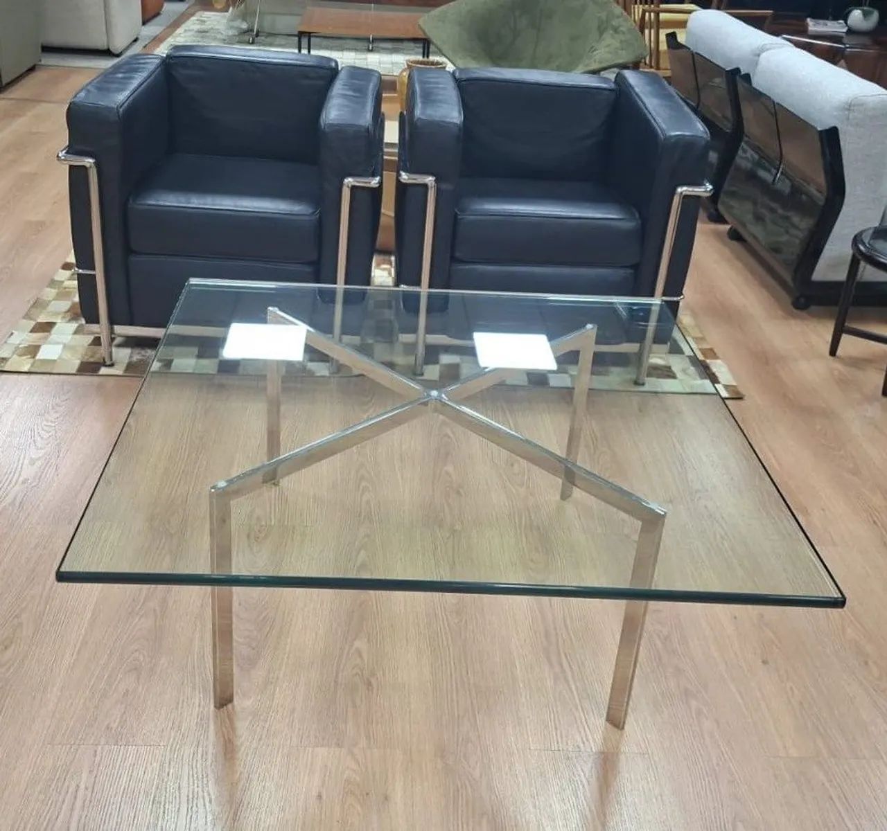 Mesa centro barcelona 1.00 x 1.00 x 43h