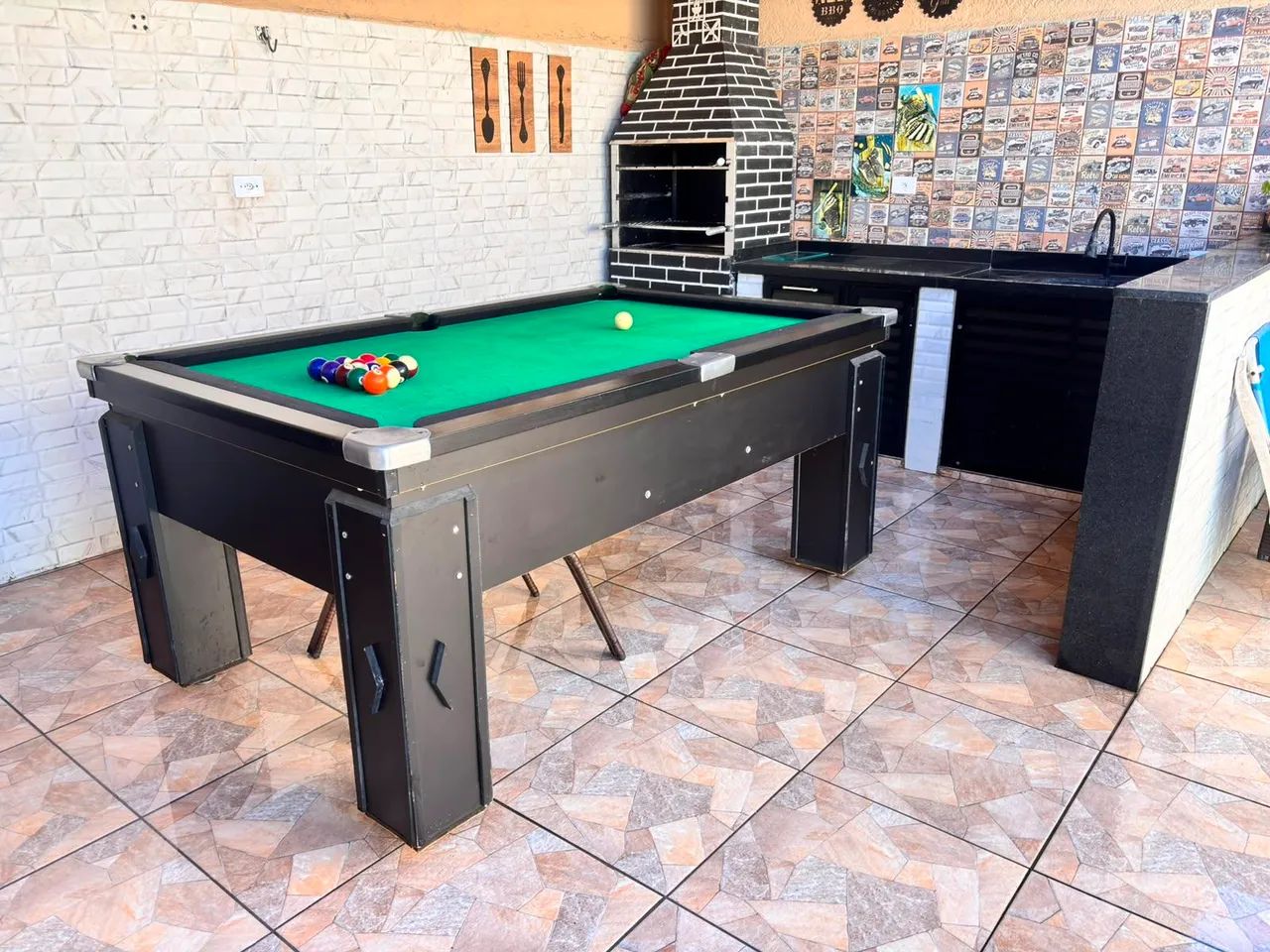 Mesa de bilhar semi nova  - Foto 5