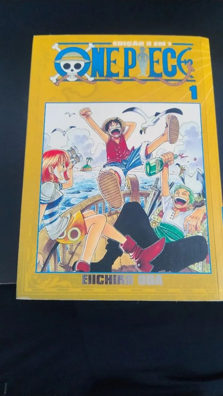 Mangá de One Piece - edição 3 em 1 - Livros e revistas - Novo