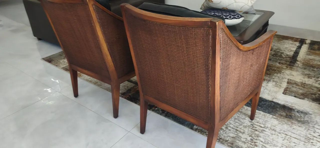 Poltronas em madeira  - Foto 5